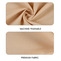 Solid Plain Single Size Bedsheet Set With 1 Pillow Covers | Size - 60 X 90 Inches, Beige | Ideal For All Seasons Due To Its Breathable Nature