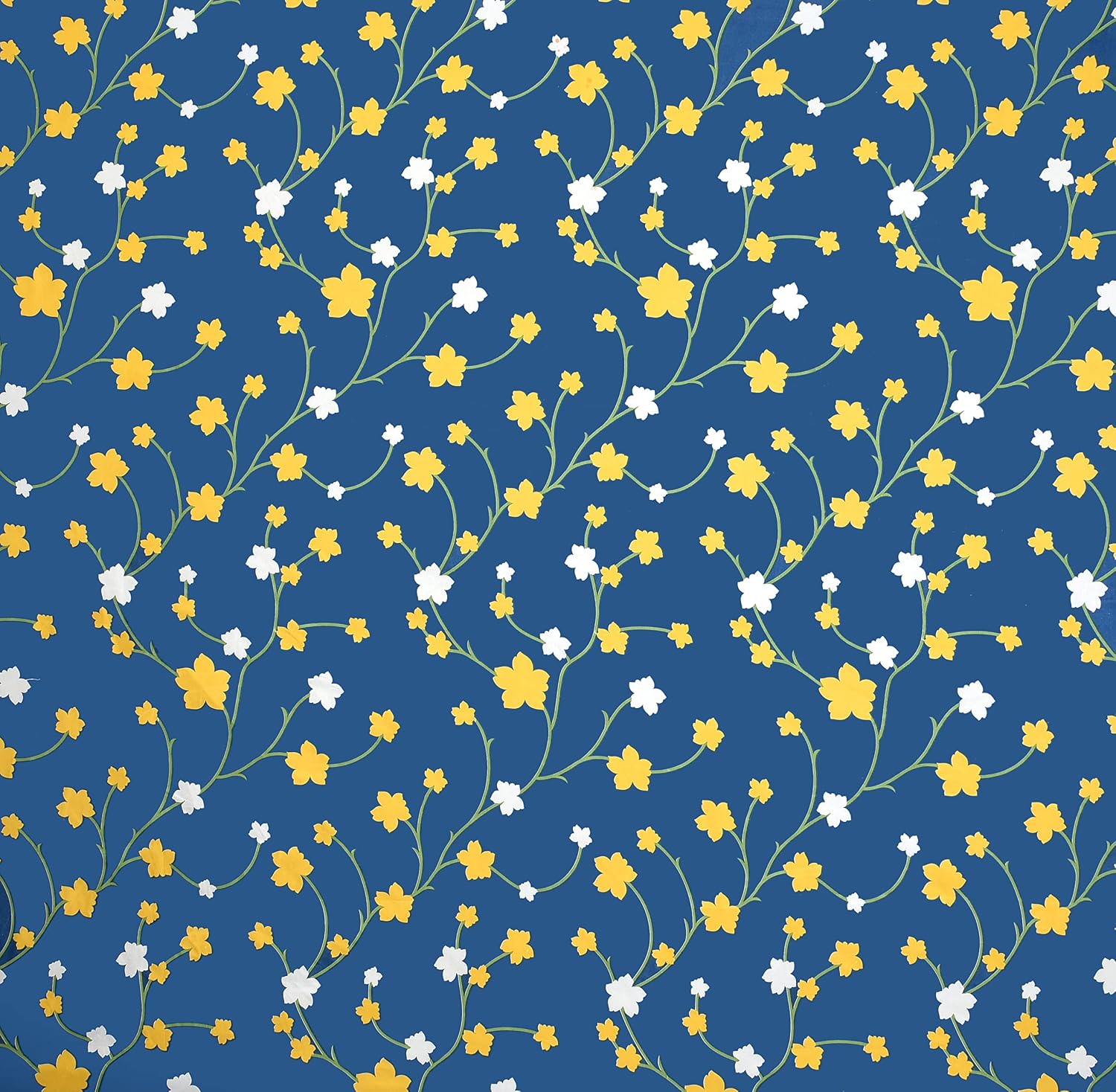 100% Microfiber Double Bedsheets With 2 Pillow Covers - 88 X 90 Inches, Blue & Yellow | Ultra Soft 144 TC Super Soft - Light Weight & Easy To Wash At Home