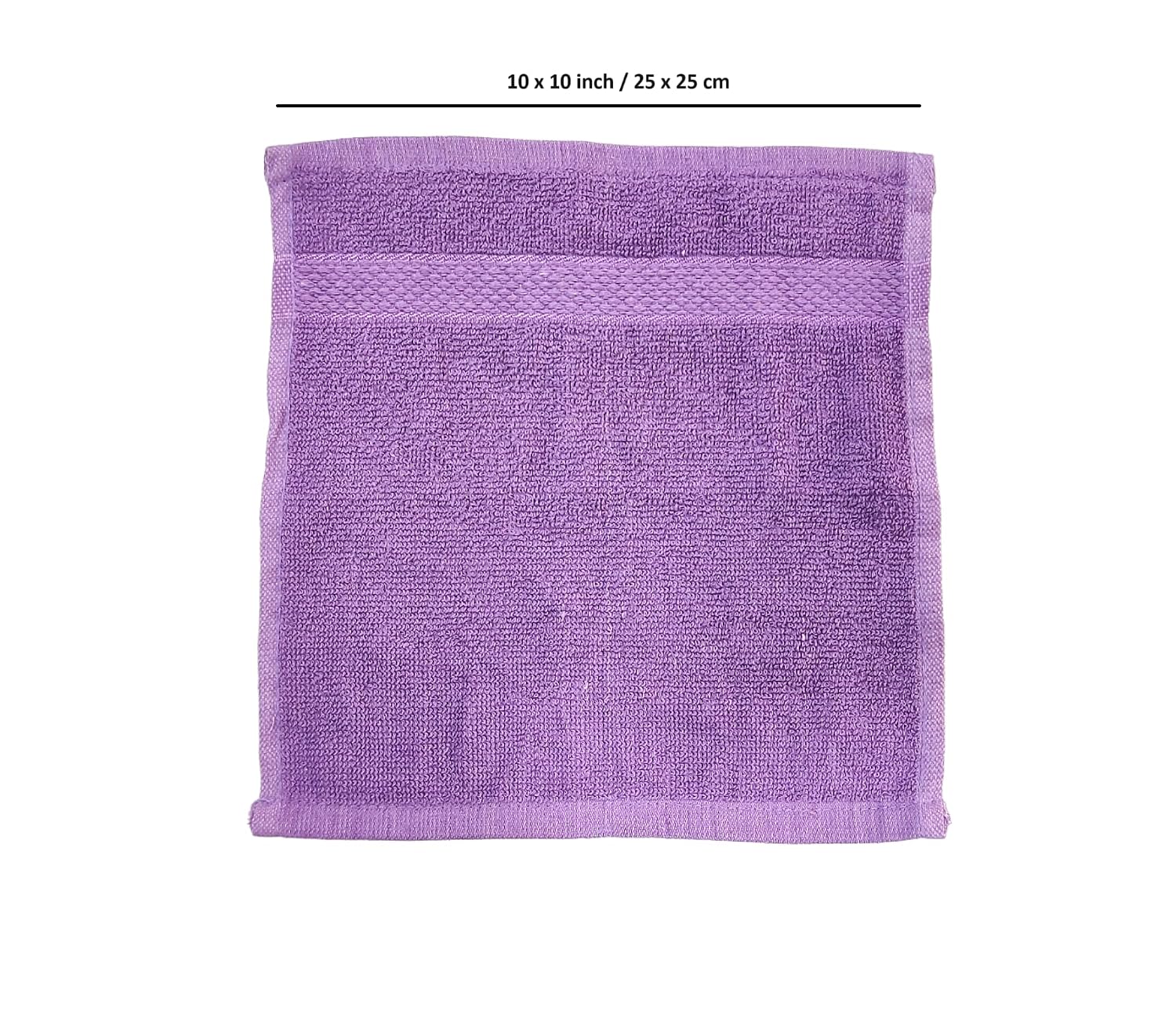 Caslino Small Cotton Face Towels 1800 Gsm | Soft & Absorbent Towel For Women & Men - Multicolor (Set Of 18)