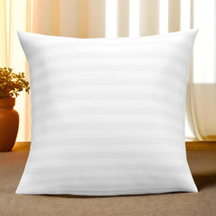 Soft Microfiber Sofa Cushions, Decorative Sofa Pillows For Car & Couch, Plain White - 16 X 16 Inch | Perfectly Plush & Cozy Cushion For Relaxation & Back Support, Soft Pillow - Pack Of 1
