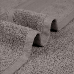 Trident Soft Comfort Air Rich 100% Cotton Bath Towels 500 Gsm | Large Size Bathroom Towels For Men/Women, 2 Pcs (Charcoal)
