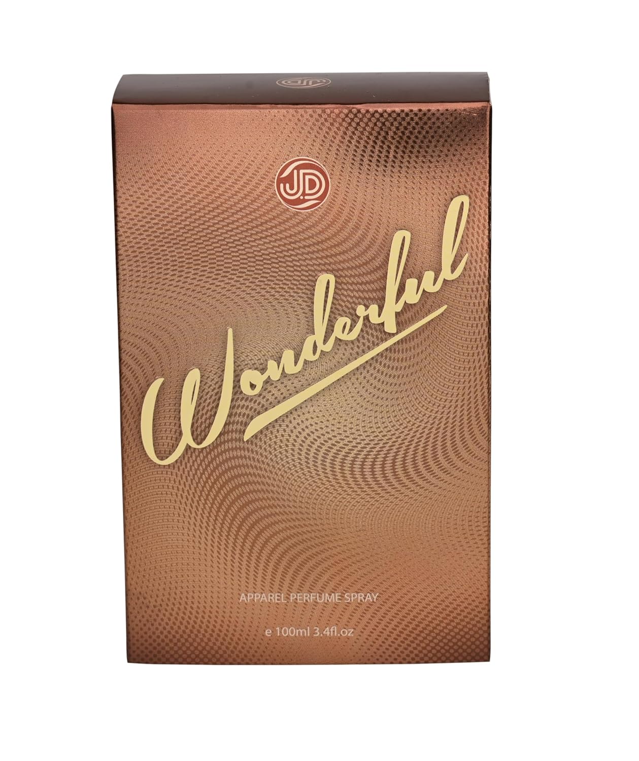 JD International Wonderful Apparel Unisex Perfume With Long Lasting Fragrance - 100ml, 3.4 Fl.oz. | Unisex Perfume