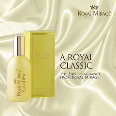 Royal Mirage Sunshine Eau De Cologne Spray 120ml 4.0 Fl.oz. Alcohol Free | Women Fragrance