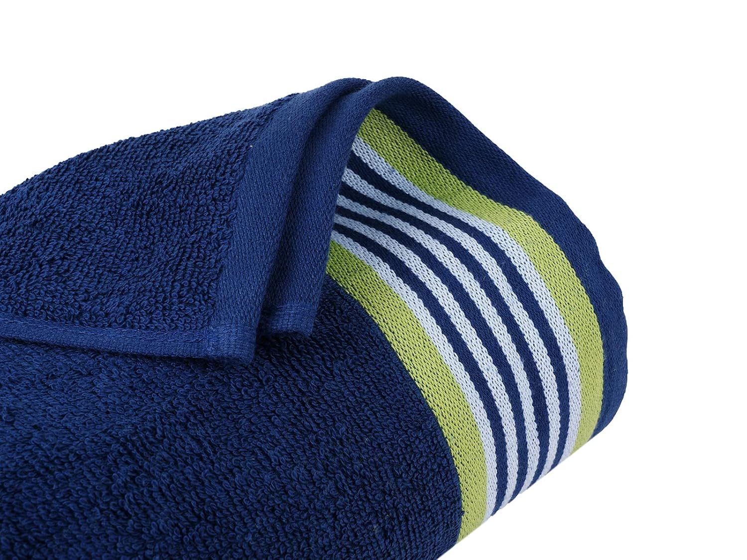 Casa Copenhagen, Germany Design He & She Super Soft Collection 100% Cotton 2 Pieces Large Bath Towel 525 Gsm - California Blue & California Green