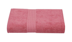 RD Trend 100% Cotton Bath Towels 500 Gsm | Soft & Absorbent Bath Towel For Men, Women Urban Comfort (Pink)