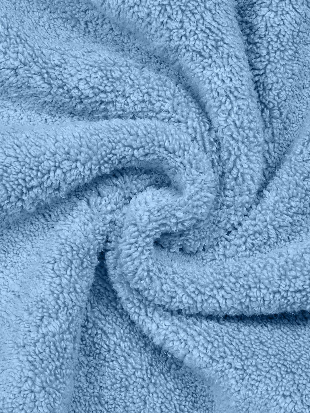 Bombay Dyeing Super Ultrx Zero Twist Plain Dyed Cotton Bath Towel 650 Gsm (Cornflower)
