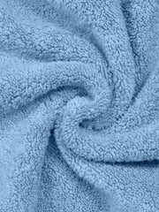 Bombay Dyeing Super Ultrx Zero Twist Plain Dyed Cotton Bath Towel 650 Gsm (Cornflower)