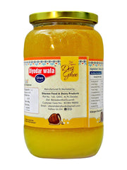 Premium Shudh Desi Cow Ghee By Diyodar Wala | Rich In Nutrients & Delicious Healthy Desi Cow Ghee Good For Dishes | (1 Litre) 33.8 Ounce | Jar Pack