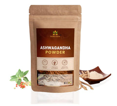 Shresha Ashwagandha Root Powder No Added Preservative, Helps Fight Anxiety & Stress Ashwagandha Podi Amukkara Kizhangu Asvagandha Churna | 200gm 0.4lbs