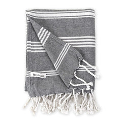 Indihaus Premium Large Cotton Bath Towels 380 Gsm | Soft, Absorbent & Comfortable Large Size Bath Towels (Slate Grey)