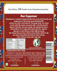 San-Cha Rare Darjeeling Black Tea - 100gm, 3.5 Ounce | Autumn Season Harvest Darjeeling Tea - Golden Orange Pekoe | Medium Caffeine Loose Tea Leaf