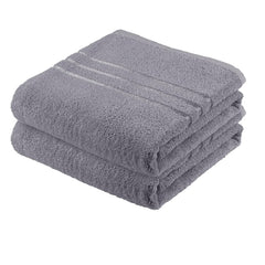 Story@Home Hand Towel 400 Gsm | 100% Cotton Ultra Soft Hand Towels For Men & Women & Kids | (Set Of 2) - Grey