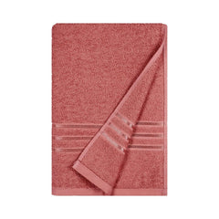 Mytrident 100% Cotton Bath Towel 400 Gsm | Comfort Living Quick Drying Travel Friendly | For Men & Women Large Size (Apple Red)