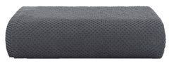 Casa Copenhagen Egyptian Cotton Waffle Large Size Bath Towel 500 Gsm (Pine Grey)