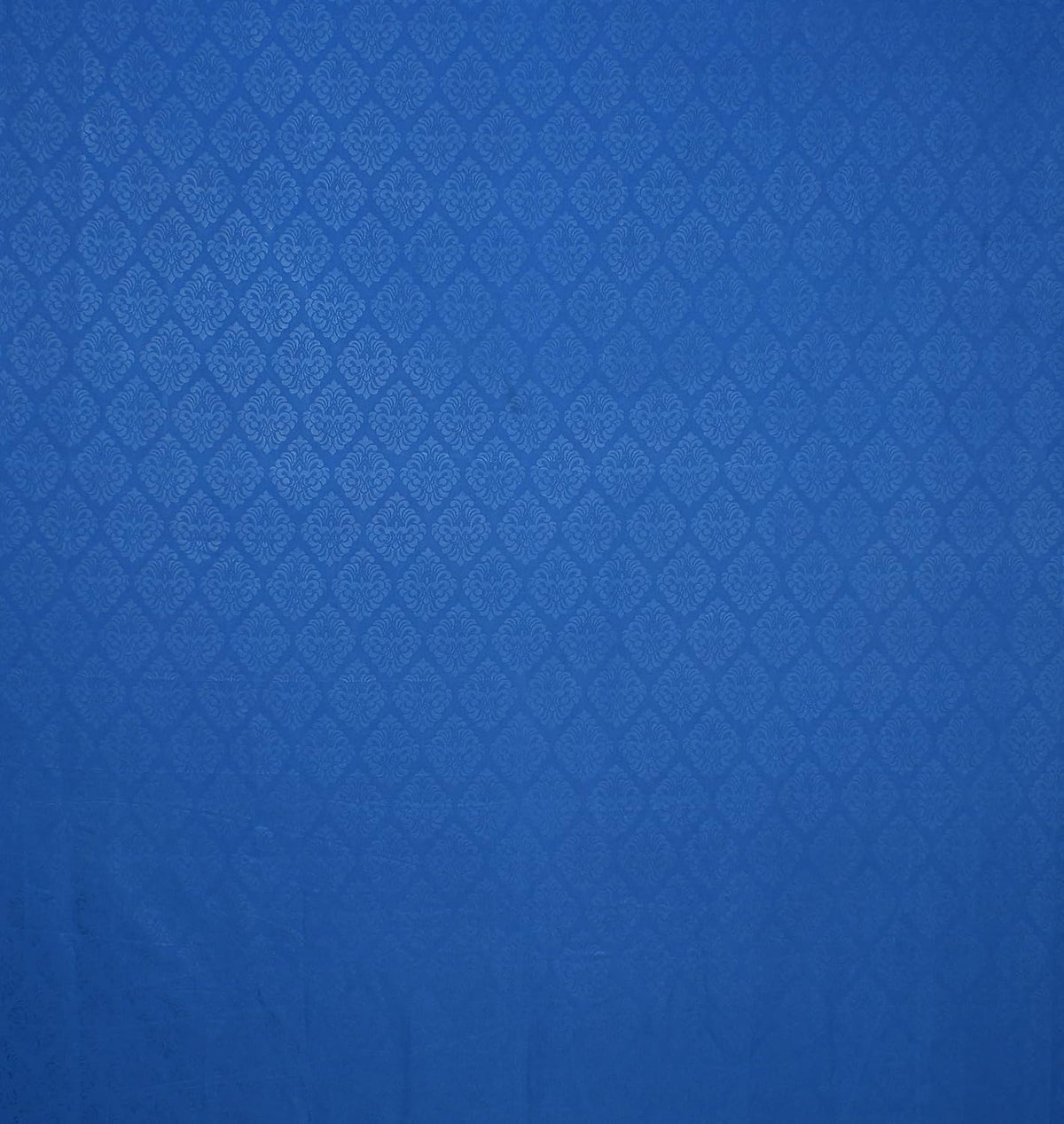 Microfiber Fitzy 280 TC Fitted Bedsheet King Size - 72 X 78 + 10 Inches, Royal Blue With 2 Pillow Cover | Perfect Look Every Time Bedsheet