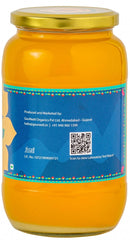 100% Natural Desi Cow Bilona Ghee By Gauneeti | Good Source Of Protein Fiber Healthy Desi Ghee For Glowing Skin | (1 Litr) 33.8 Ounce | Jar Pack