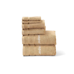 Maspar Amor Ultra Soft 2 Hand + 2 Bath & 2 Face Towel 1600 Gsm (Yellow) - 6 Pcs