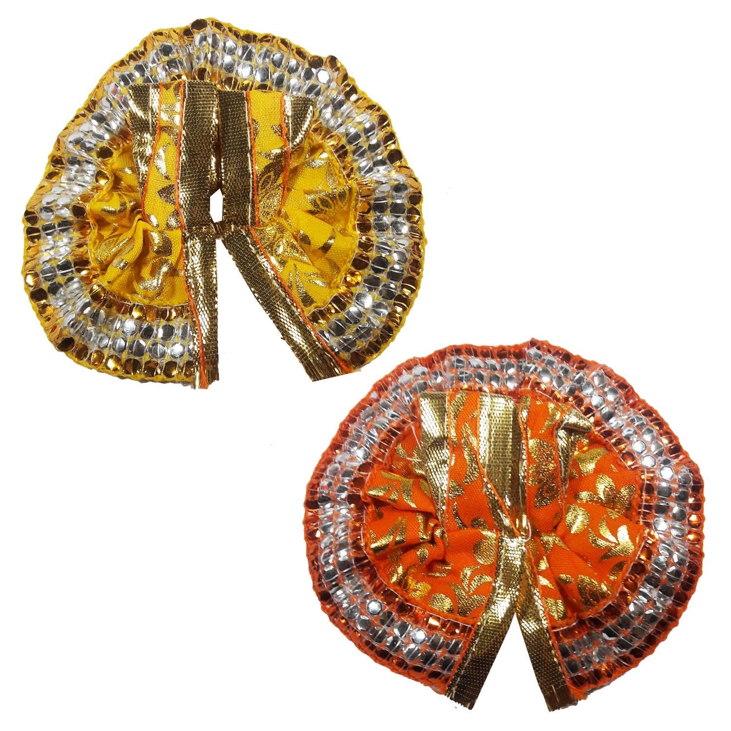 Laddu Gopal Idol, Kanha Ji, Thakur Ji Murti With Dress Combo, Golden Brass, Idol - Medium Size, Handmade Statue, Occasion & Festival, For Janmashtami Special, Petal Murti, God Idol