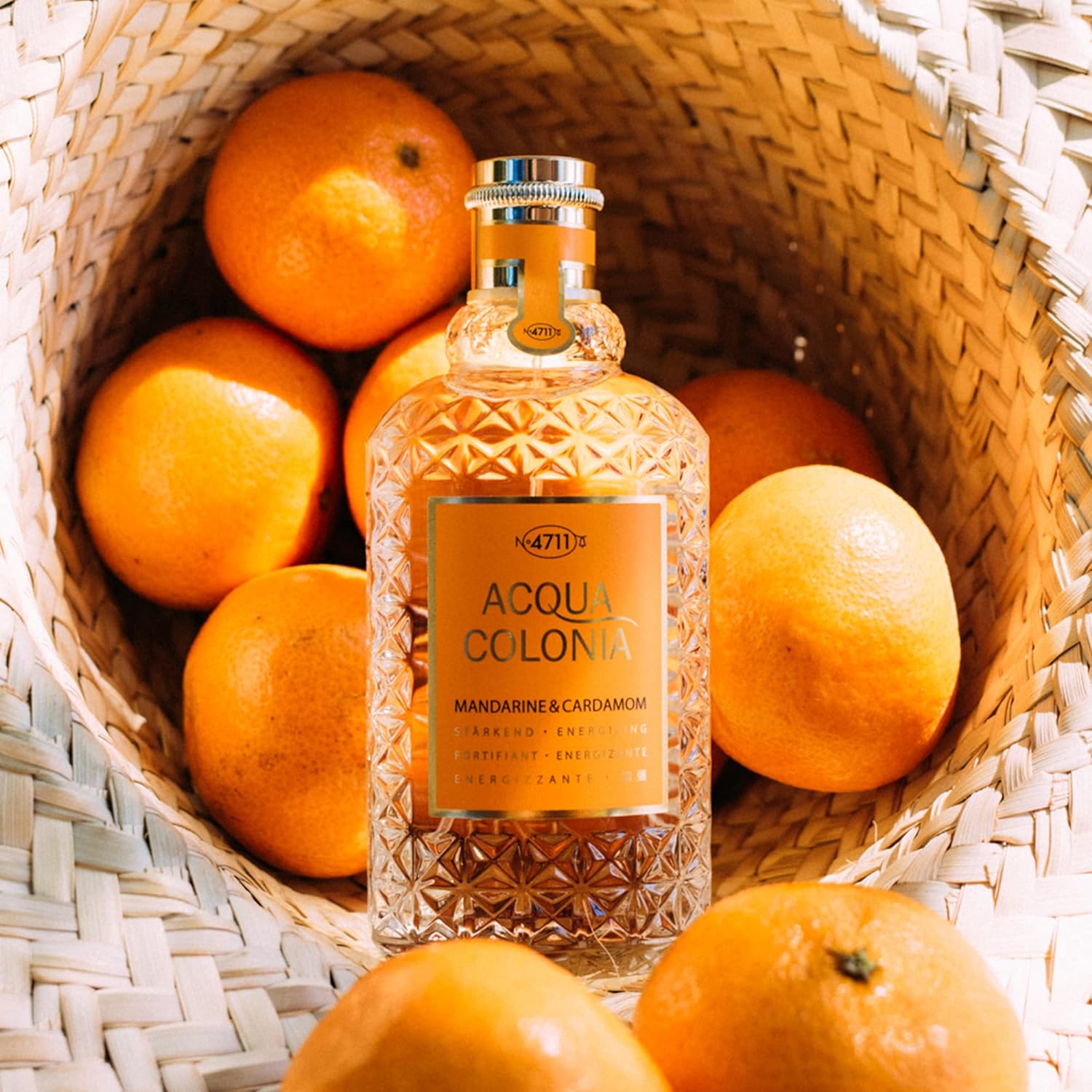 4711 Acqua Colonia Mandarine & Cardamom Eau De Cologne 170ml 5.7 Fl.oz. | Perfect Gift For Men & Women