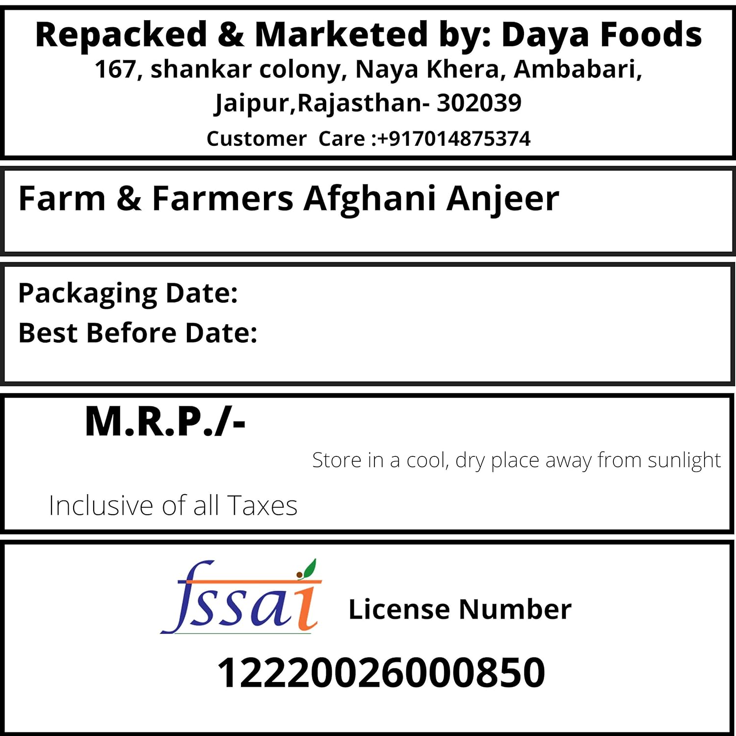 All Natural Fresh Dry Fig/ Anjeer By Farm & Farmers 900gm, | Healthy & Delicious Dried Figs | Rich Source Of Fibre Calcium & Iron | 31.7 Ounce
