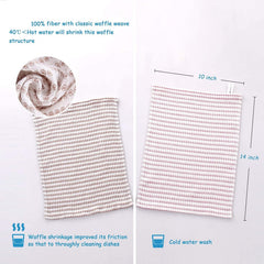 Sami Studios Kitchen Cotton Towels 250 Gsm | Soft & Absorbent Hand Towel For Kitchen Cleaning & Quick Drying Of Plates & Glasses (Set Of 8) -Multicolor