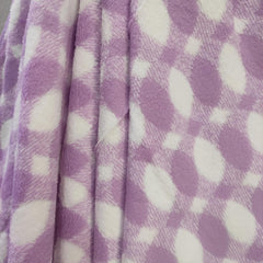Cotton Bolls Textiles Microfiber Towels 300 Gsm | Soft Coral Fleece Towel With Hook Quick Dry Super Absorbent Bath Towel For Men & Women (Coin Purple)