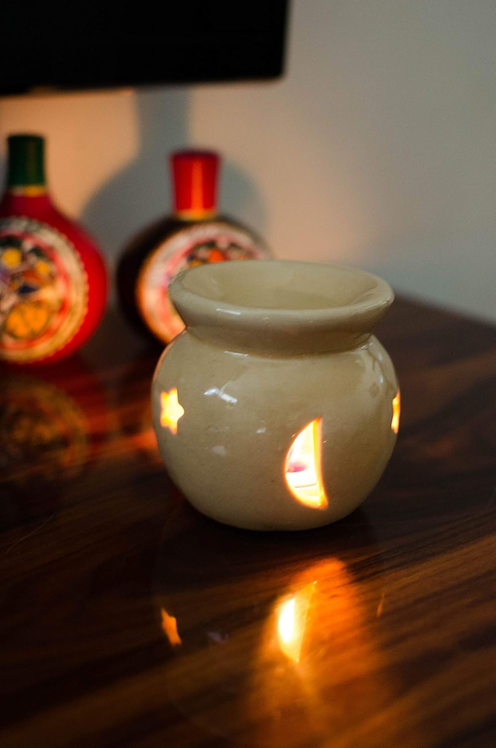TEALIGHT CANDLES HEAT DIFFUSER FRAGRANCE | TEALIGHT CANDLES HOME DECOR GIFT SET