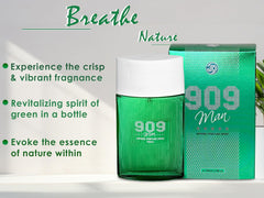 JD International 909 Man Apparel Classic Range Perfume For Men With Long Lasting Fragrance - 100ml, 3.4 Fl.oz.