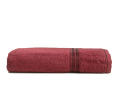 Comforic 100% Cotton Bath Towels 500 Gsm | Large Size Bath Towel For Men & Women Quick Dry, Super Soft & Absorbent Gym Towel, Travel Towel (Cherrywood)