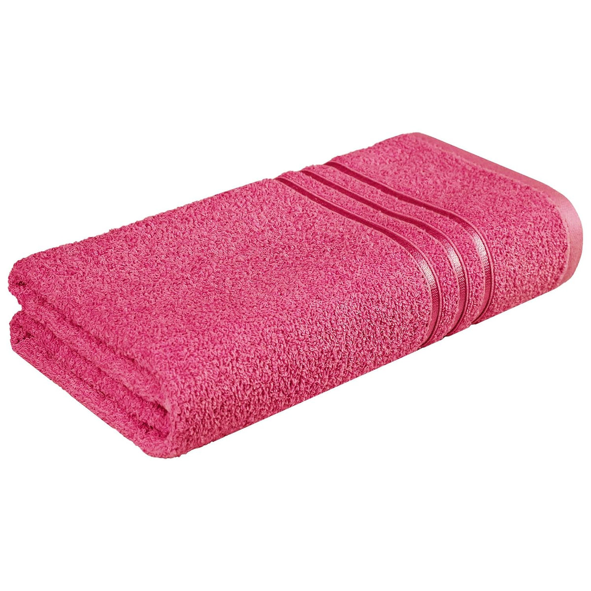 Home Elegance 100% Cotton Comfort Living Bath Towel 400 Gsm (Candy Glow)- Pack Of 1