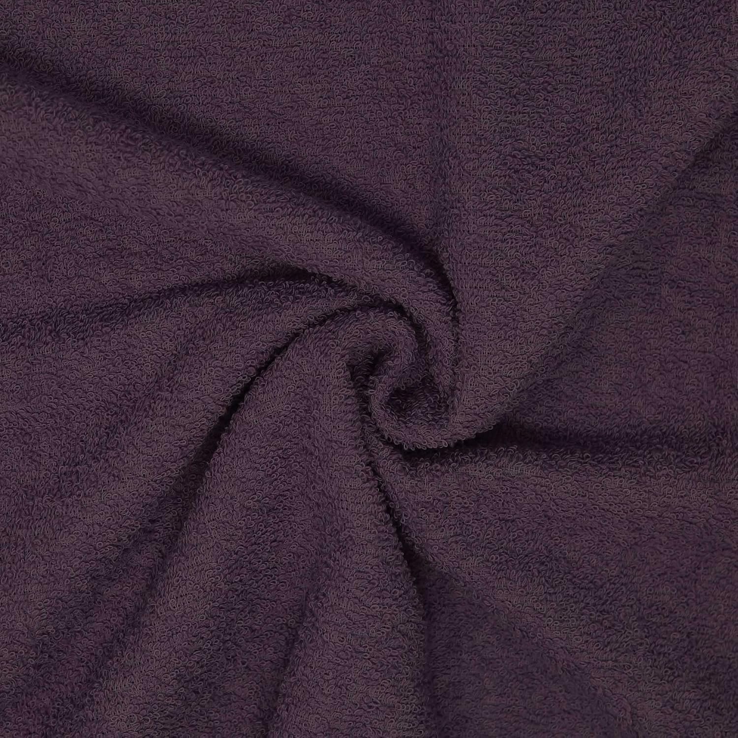 Home Elegance Comfort Living Hand Towel 200 Gsm (Black Currant)- Pack Of 2