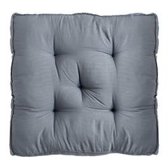 Microfiber Chair Pad, Chair Cushion Pad For Office Home, Sitting Cushion Pillow, Grey | Seat Cushion For Chair | Floor Pillow, Perfect Fit For Any Chair, Long Lasting Chair Pad - Pack Of 3