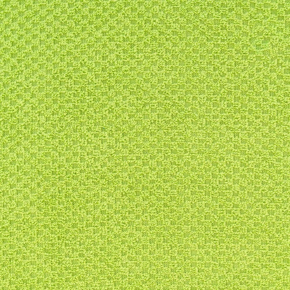 Casa Copenhagen Egyptian Cotton Waffle Large Size Bath Towel 500 Gsm (Lime Green)