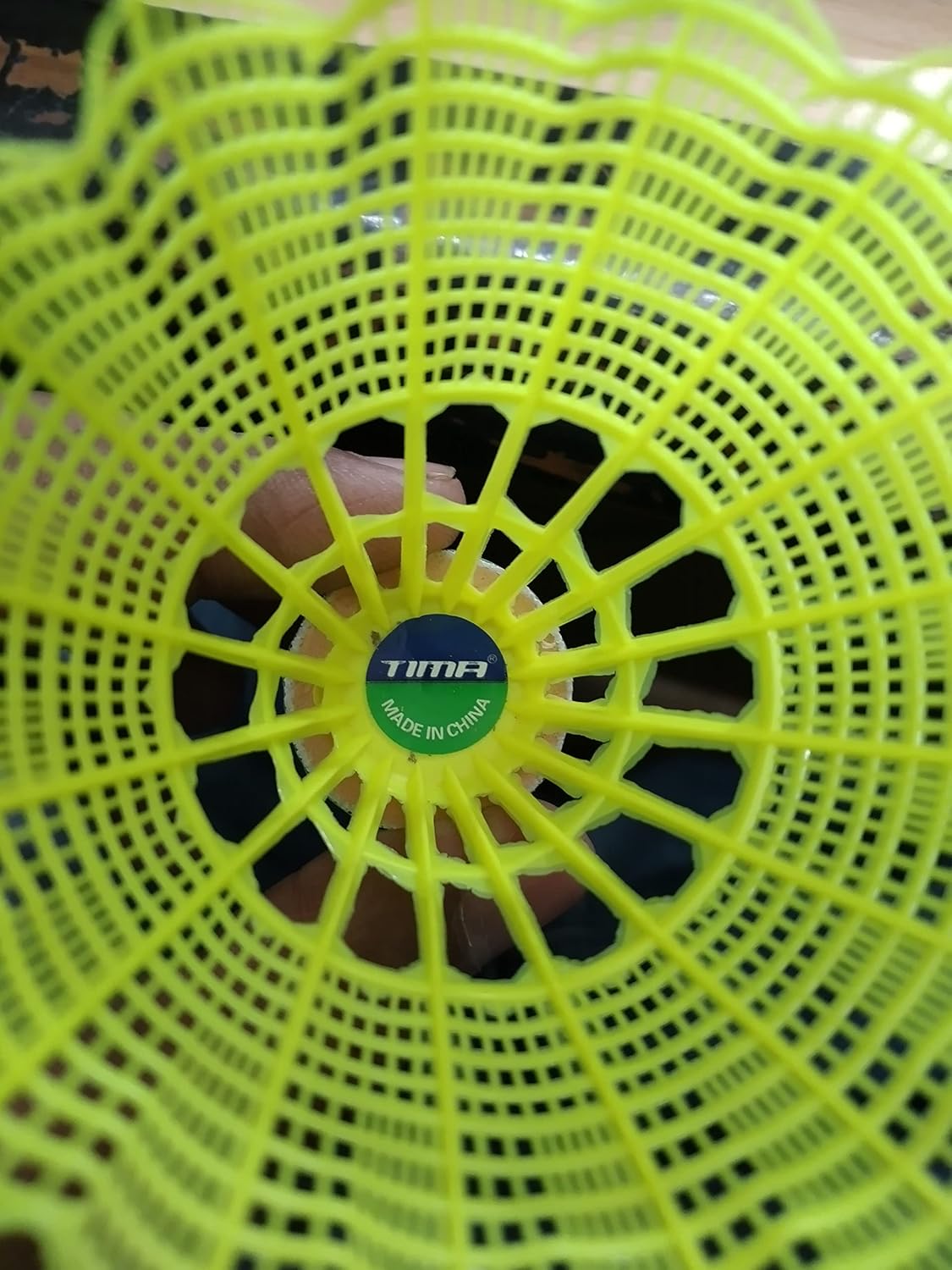Tima 350 Badminton Nylon Shuttlecocks , Hight Speed Advanced With Great Stability And Durability | Yellow , Pack Of 12