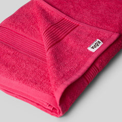 Kopa By Bianca 100% Cotton Soft Terry Towel Bath Towel L D`Ross 900 Gsm | Super Absorbent, Lightweight, Odour Free Bath Towel (Pink) - 2 Pcs