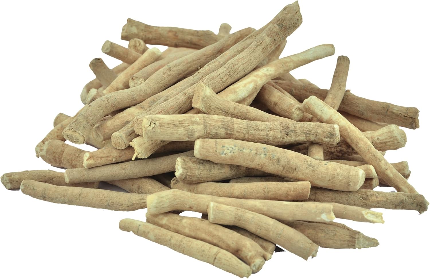 A D Food & Herbs Organic Dried Ashwagandha Roots Withania Somnifera, Indian Ginseng Roots | 50gm 0.1lbs