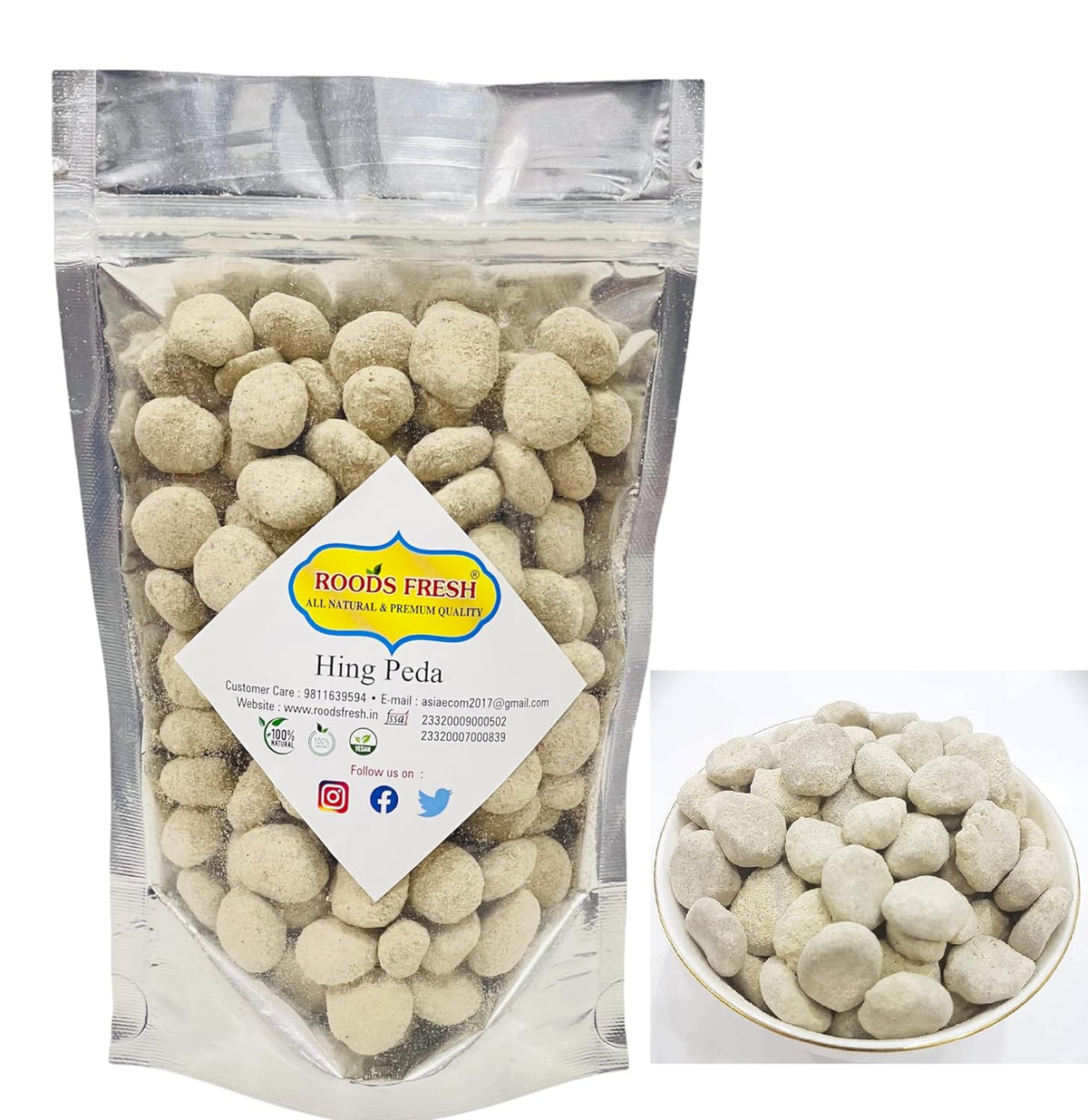 Roods Fresh Hing Peda 400gm, | Yummy Digestive Mouth Freshener