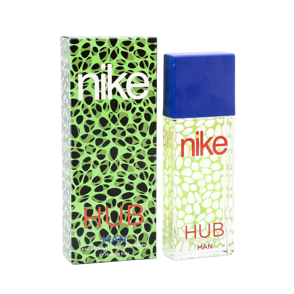 Nike Hub Eau De Toilette Men Perfume 75ml 2.5 Fl.oz. | Perfect For Dailyuse | Long Lasting Fragranece