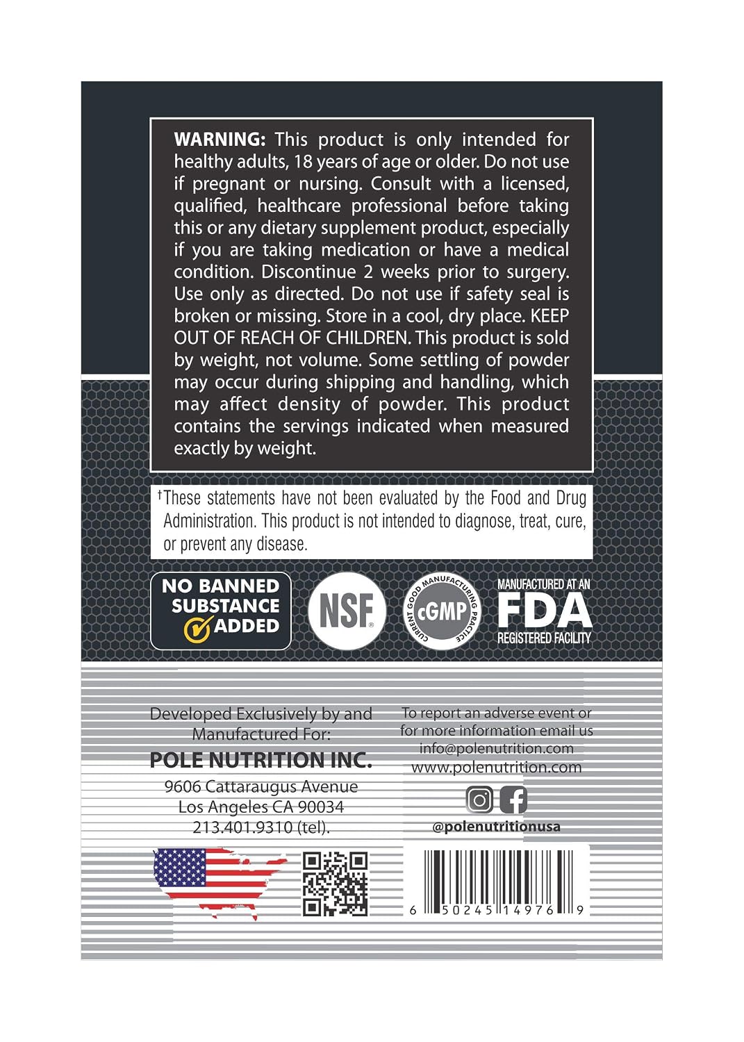 Pole Nutrition Multi Vitamin , High Potency Vitamins With Added Digestive Enzyme | Comprehensive Wellness Support For Peak Performance | 120 Tablets , 200gm 0.2lbs