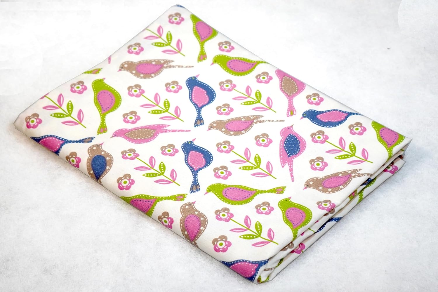 Cotton Bed Sheet For Single Bed - 60 X 90 Inches, Multicolor | Premium Sustainable 100% Cotton Fabric - Beautiful & Soft Touch, Perfect For Everyday Use