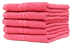 Solance Super Cotton Hand Towel 1000 Gsm | Ultra Soft & Super Absorbent Hand Towel (Cherry Red) - Set Of 5