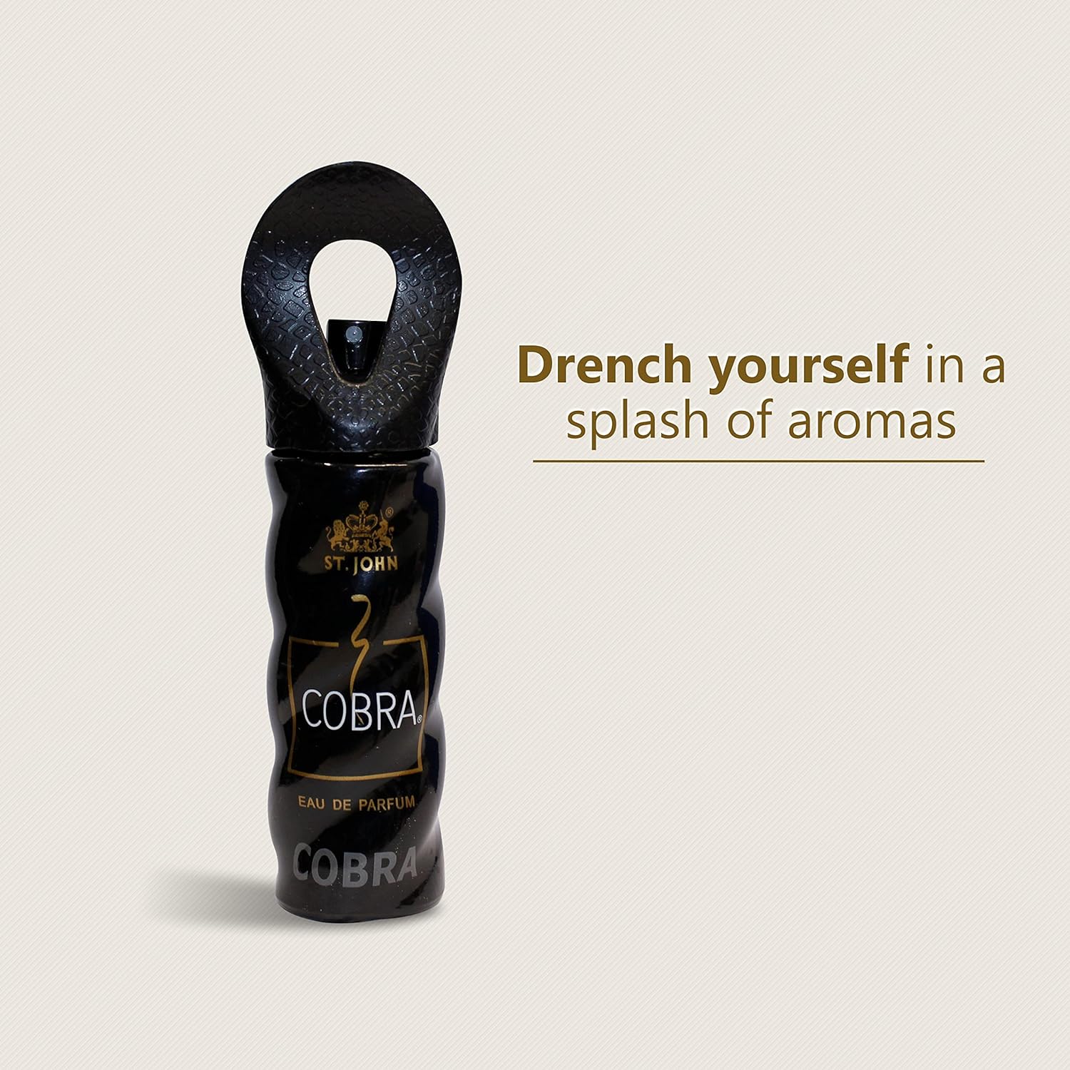 St. John Cobra Cobra Eau De Parfum 60ml 2.0 Fl.oz. Pack Of 2 For Men | Long Lasting Fragrance