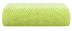 Casa Copenhagen Egyptian Cotton Popcorn 1 Pcs Large Bath Towel 500 Gsm (Lime Green)
