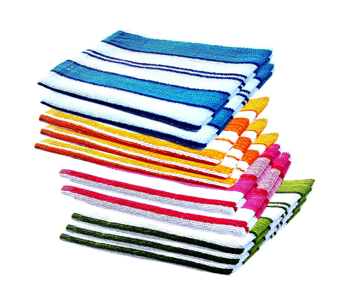 Ayus Cotton Hand Towels 1500 Gsm | Set Of 10 (Multicolour)