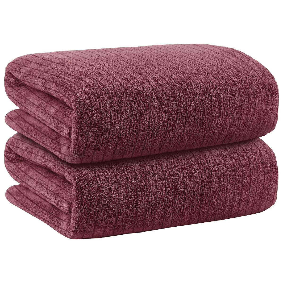 Story@Home Bath Towels Large Size 670 Gsm | Microfiber Bath Towel For Men, Women & Kids -Set Of 2 (Pink)