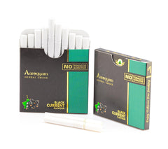 Aarogyam Herbals Tobacco & Nicotine Free Herbal Flavored Cigarette For Relieve Stress And Mood Enhance Product - Double Apple, Black Current, Sweet Supari Flavour - Pack Of 3 30 Sticks