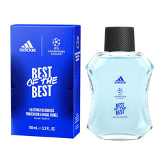 Adidas Champions League Best Of The Best Eau De Toilette Spray 100ml 3.4 Fl.oz. Lasting Freshness | Masculine Fragrance