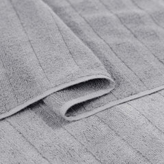 Mytrident Quick Dry 100% Cotton Hand Towel 400 Gsm (Charcoal Grey) - 2 Pcs