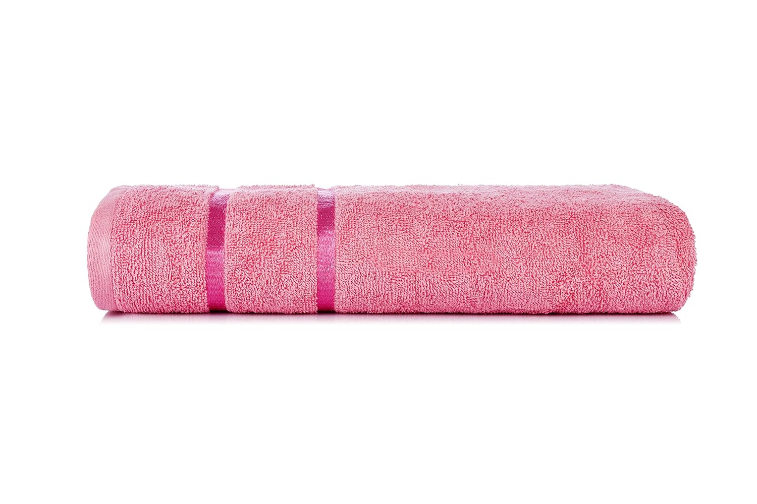 Casa Copenhagen Egyptian Cotton Exotic Hand Towel 400 Gsm (Flamingo Pink)- 2 Pcs