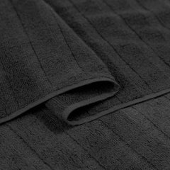 Mytrident Quick Dry 100% Cotton Bath Towel 450 Gsm (Black) - 1 Pcs